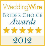 WeddingWire Couples Choice Award 2012
