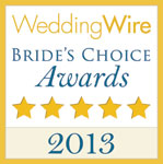 WeddingWire Couples Choice Award 2013