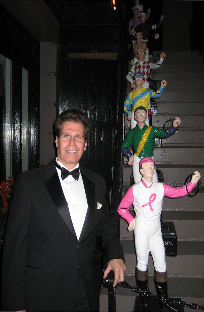 Arnie Abrams at the 21 Club in Manhattan NY