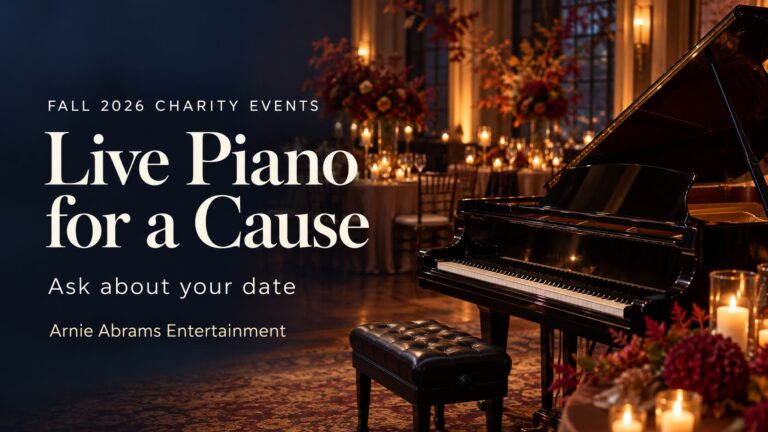 Why Live Music is Essential for 2026 Charity Events