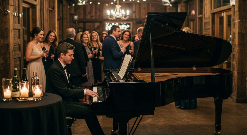 Live Piano Music Weddings Cocktails