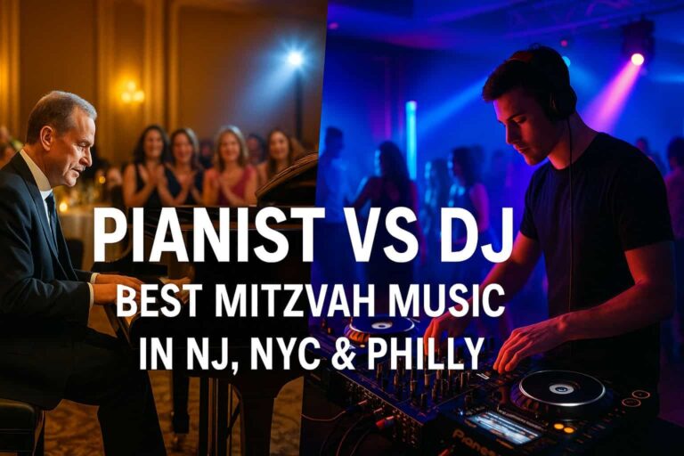 pianist vs DJ—mitzvah music comparison guide by Arnie Abrams
