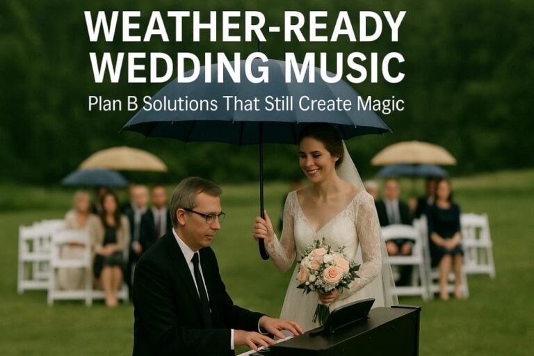 Weather-Ready Wedding Music Plan B