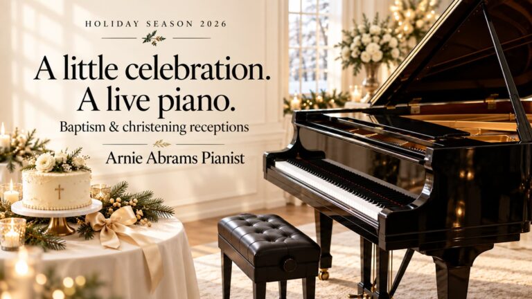 Why Live Piano