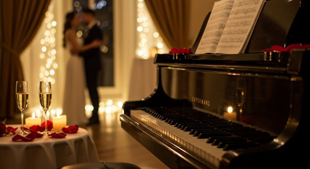 Why Live Piano Music Transforms Engagement Parties