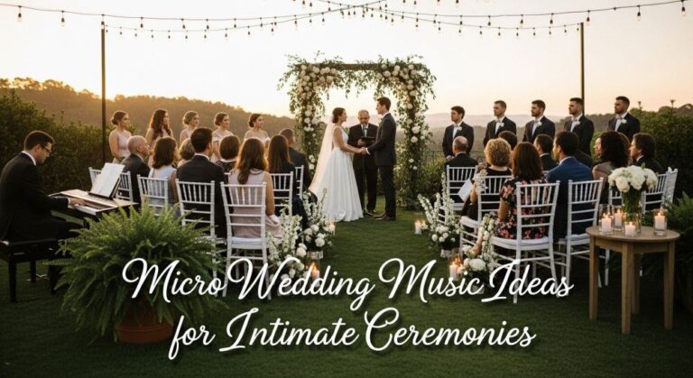 Micro Wedding Music Ideas for Intimate Ceremonies - Featured
