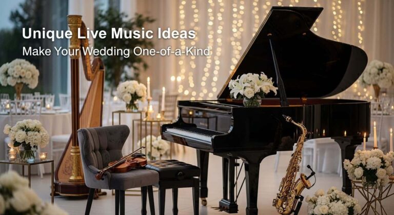Unique Live Music Ideas That Will Make Your Wedding One-of-a-Kind