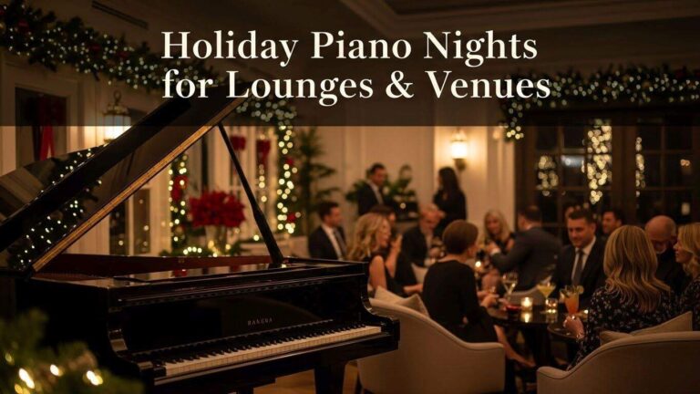 Holiday Piano Nights - Hotel Lounges & Event Venues NJ and Philly