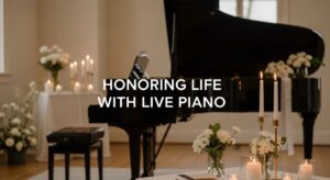 How Live Piano Music Brings Comfort to Celebrations of Life and Memorials