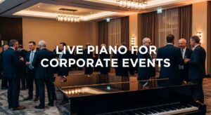 Live Piano Entertainment for Corporate Galas, Awards, and Launches