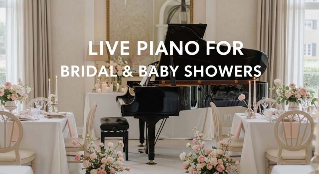 Why Live Piano Is the Perfect Touch for Bridal and Baby Showers