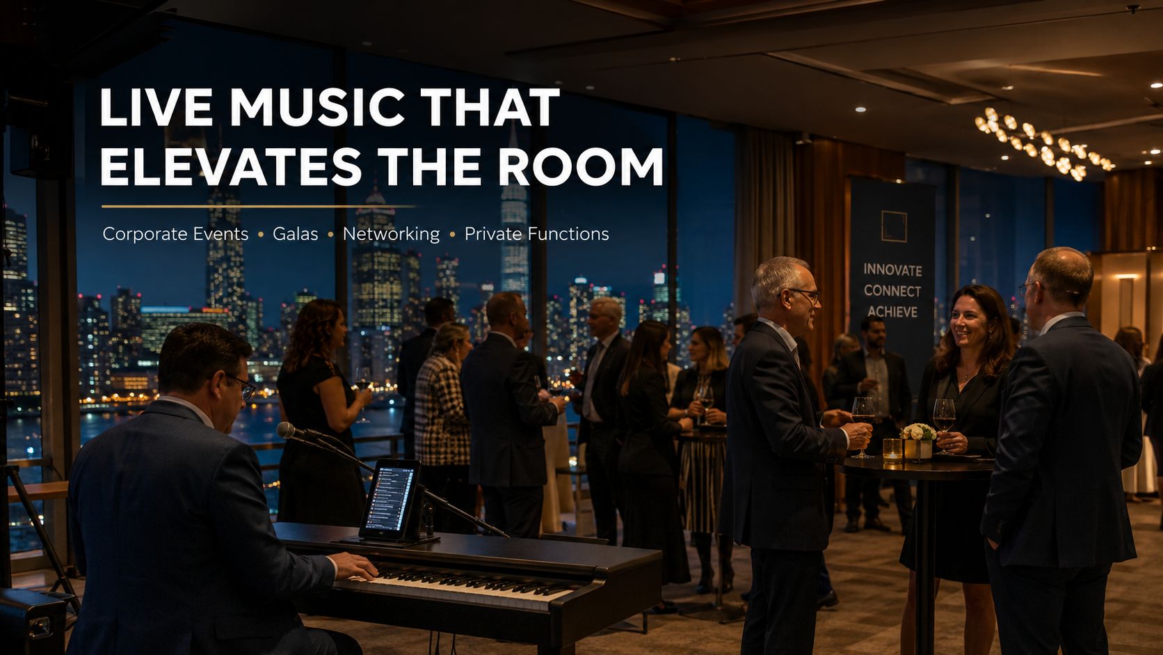 Corporate Event Music by Arnie Abrams: NJ, NYC & Philadelphia